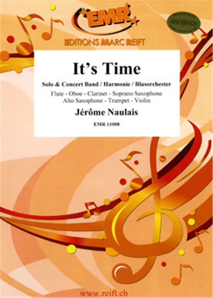 It's Time (Alto Sax Solo)